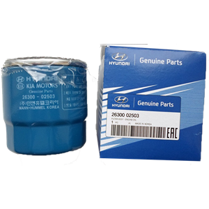 فیلتر روغن هیوندای پارت نامبر HYUNDAI 26300-02503 جنیون (اصلی)