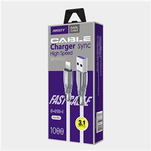 کابل شارژ لایتنینگ انستی (ANSTY) مدل S010I طول 1 متر
