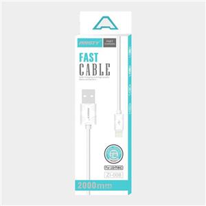 کابل شارژ لایتنینگ انستی (ANSTY) مدل ZI08 طول 2 متر