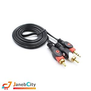 جک 3.5 میلیمتری صدا به RCA (کابل 1 به 2) ایکس پی (XP)