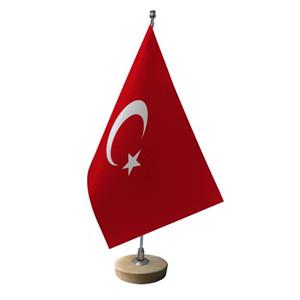 پرچم رومیزی کشور ترکیه بدون پایه  