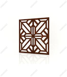 تایل ام دی اف معرق کدPN-30 بلوط-گردویی(تایل معرق سقف کاذب MDF) 