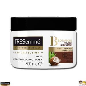 ماسک مو hydrating coconut ترزمه حجم 300 میل Tresemme Hydrating Coconut Mask 300ml