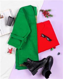 3252501 پالتو فوتر کوتاه زنانه کد