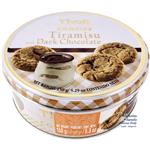 بیسکوییت دانمارکی Jacobsens of Denmark Tivoli Cookies - تیرامیسو و شکلات تلخ