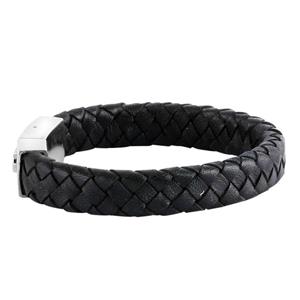 دستبند چرمی آتیس کد I1200SLV Atiss I1200SLV Leather Bracelet