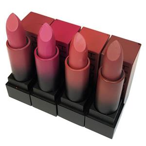 پک 4 عددی رژلب جامد HUDA BEAUTY سری نود پک تیره