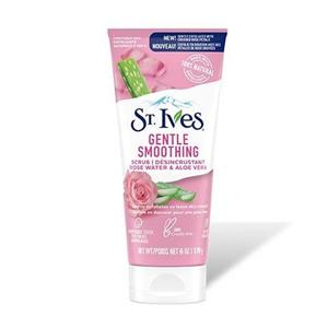 اسکراب گل رز و الوئه ورا سینت ایوز 170 میل St Ives Gentle Smoothing Scrub Rose Water And Aloe Vera 