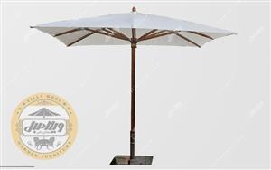 سایبان چتری چوبی مدل الدورا مربع