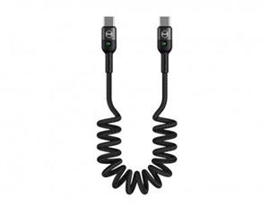 کابل شارژ و انتقال داده تایپ سی به تایپ سی مک دودو Mcdodo CA-786 Type-C Coiled Cable 1.8M