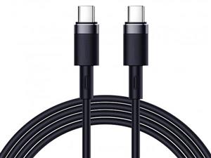 کابل شارژ و انتقال داده سیلیکونی تایپ سی به تایپ سی جویروم Joyroom Silicone Data Cable 1.8M 60W S-1830N9