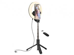 رینگ‌لایت سه‌پایه‌دار موبایل هوکو Hoco Fill Light Live Broadcast Holder LV03