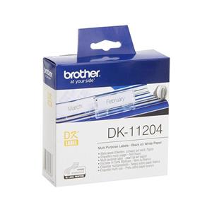 برچسب پرینتر لیبل زن برادر مدل DK-11204 Brother DK-11204 Label Printer Label