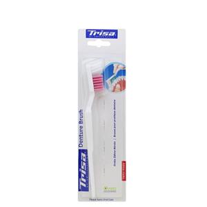 مسواک دنشور براش مخصوص دندان مصنوعی تریزا Trisa Toothbrush Denture Brush 