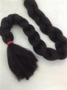 اکستنشن مو ۱متری ماه گونی(شرابی تیره) کد 7760