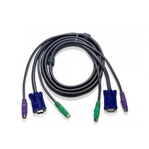 کابل PS/2 Standard KVM آتن مدل ATEN 2L-1005P طول 5 متر