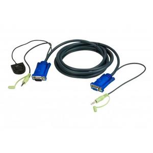 کابل 5M Port Switching VGA آتن مدل ATEN  2L-5205B طول 5 متر