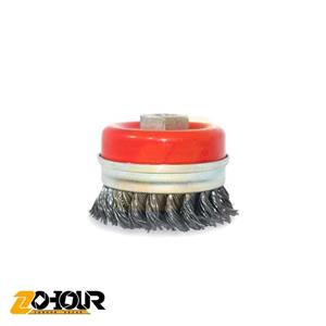 برس کاسه ای بافته سایز 70 میلیمتری صنعت برس SANAT BRUSH