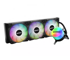 خنک کننده مایع پردازنده ریدمکس مدل TORNADO LC360 ARGB RAIDMAX TORNADO LC360 360mm ARGB CPU Liquid Cooler