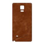 برچسب پوششی ماهوت مدل Buffalo Leather مناسب برای گوشی Samsung Note 4