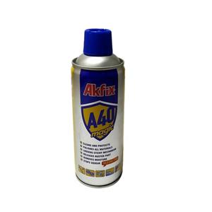 اسپری روان کننده آکفیکس مدل A40 حجم 400 میلی‌لیتر Akfix A40 Lubricant Spray 400 ml