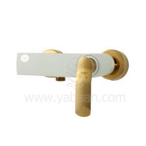 شیر توالت راسان مدل آوات سفید طلایی