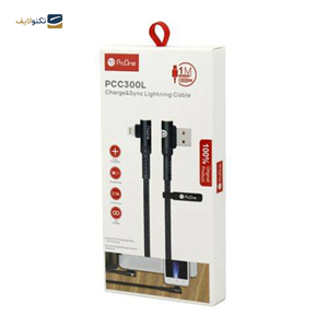 کابل تبدیل USB به لایتنینگ پرووان مدل PCC300L طول 1 متر