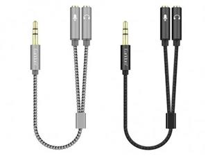 کابل صدا تبدیل یک به دو ارلدام Earldom ET-AUX202 2in1 Splitter Cable