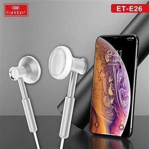 هدفون با جک 3.5 میلیمتری ارلدام  Earldom Wired Headphones ET-E26