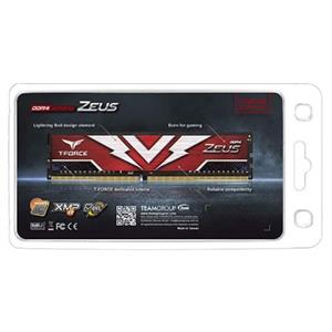 رم کامپیوتر تک کاناله TEAMGROUP T-FORCE ZEUS DDR4 3200MHz ظرفیت 16GB 