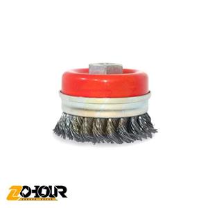 برس کاسه ای بافته سایز 100 میلیمتری صنعت برس SANAT BRUSH