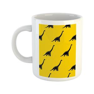 ماگ طرح فانتزی مدل دایناسور گردن دراز