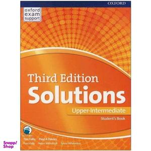 کتاب Solutions Upper-Intermediate اثر Tim Falla Paul A. Davies انتشارات دنیای زبان