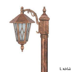 چراغ پارکی تکشاخه ویکتور شرکت فام کد 7611D