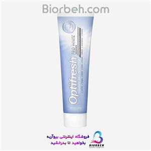 خمیر دندان سفید کننده اپتیفرش مدل پرو وایت حجم 100 میل اوریفلیم کد 38874