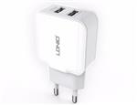 شارژر دیواری دو پورت الدنیو LDNIO Dual USB Home/Travel Charger A2202