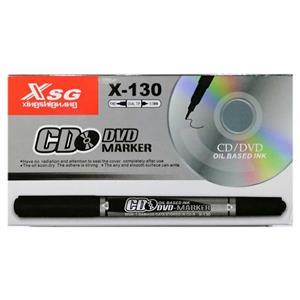 ماژیک سی دی دو سر مدل XSG کد X-130 بسته 12 عددی