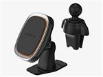 پایه نگه‌دارنده مغناطیسی موبایل داخل خودرو پورودو Porodo Magnetic Car Mount Holder PD-AVU2M-SL