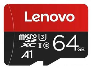 کارت حافظه 64 گیگ لنوو Lenovo Hi speed Memory Card TF Micro SD 100mb/s A1 64G