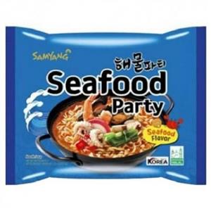 نودل دریایی سامیانگ Samyang Seafood وزن 140 گرم 