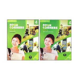 کتاب Four Corner 4 Second Edition اثر Jack C. Richards And David Bohlke انتشارات الوندپویان دو جلدی