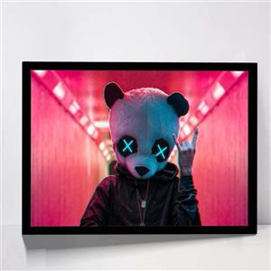 تابلو مدل rockstar panda کد F-15037