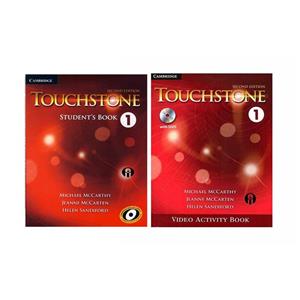 کتاب Touchstone 1 Second Edition اثر جمعی از نویسندگان انتشارات الوندپویان دو جلدی