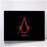 تابلو مدل assassins creed game art کد F-10035