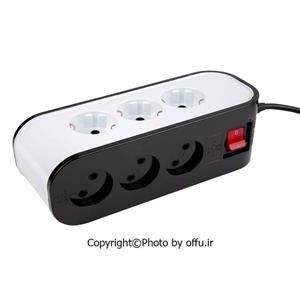 چند راهی برق 9 خانه پارت الکتریک مدل PE5142