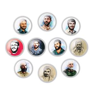پیکسل مدل شهدا کد 02 مجموعه 10 عددی