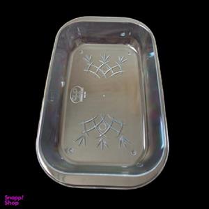 دیس یکبار مصرف مدل کریستالی طرح پیرکس کد HPT170 بسته 2 عددی