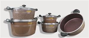 سرویس  طرح چدن ارکیده 9پارچه 