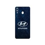 برچسب پوششی ماهوت مدل Hyundai مناسب برای گوشی موبایل سامسونگ Galaxy M20