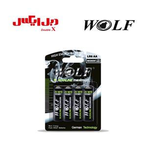 باتری قلمی ۴ عددی ولف آلکالاین MAXIMUM